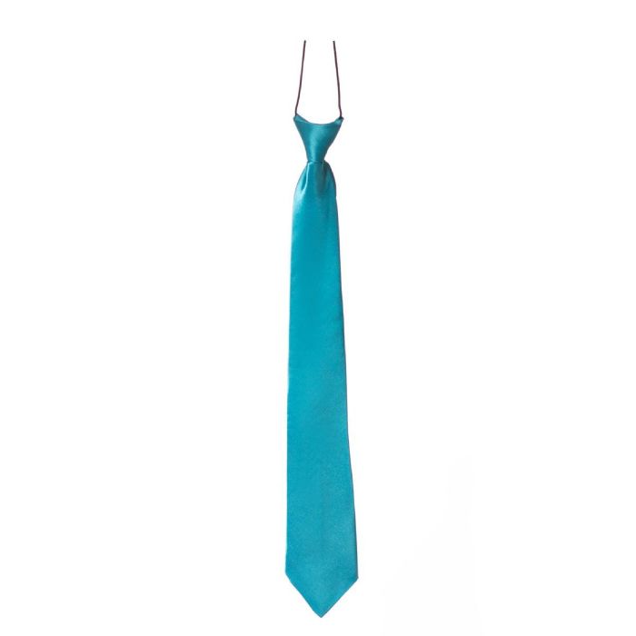 Tie 50 cm turquoise blue
