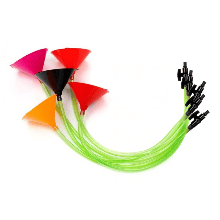 Funnel beer bong - 1 metre can hold 3 beers