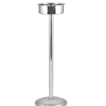 Champagne cooler stand silver - 71 cm