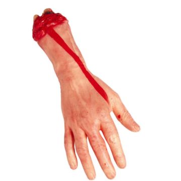 Bloody Severed Hand - 12x30 cm
