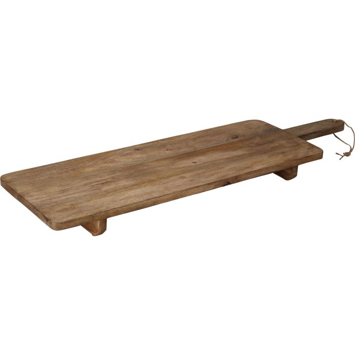 Mango Wood Serving Board on 2 Legs approx. 100 cm
