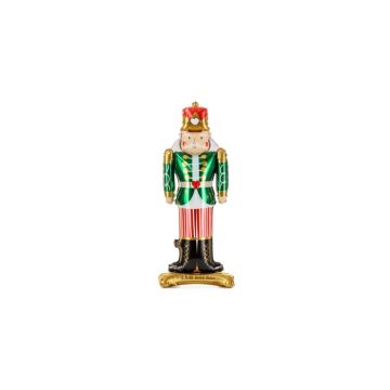 Christmas foil balloon standing nutcracker - 34x85 cm