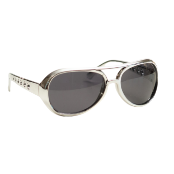 Elvis sunglasses silver