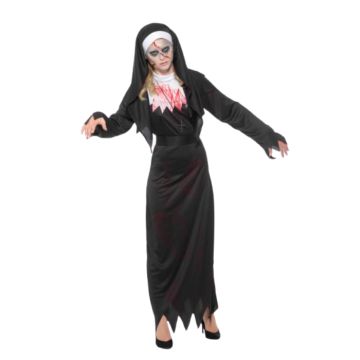 Zombie nun costume