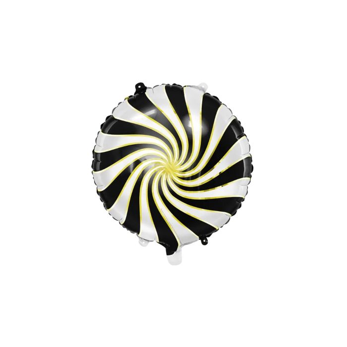 Round candy foil balloon 35 cm