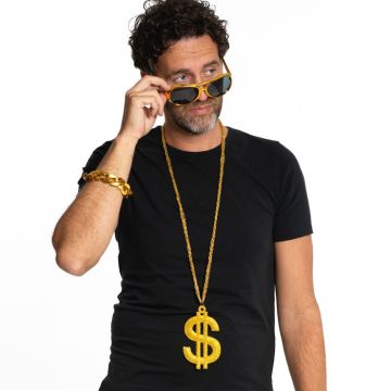 Gangster set in gold including 3 pieces