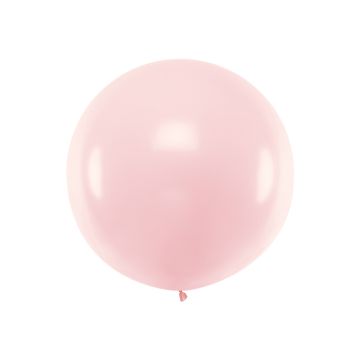 Giant Pastel Pale Pink Balloon - 1 metre