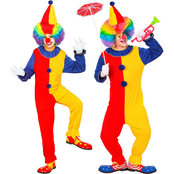 Adult Clown Costume - 2 Pieces