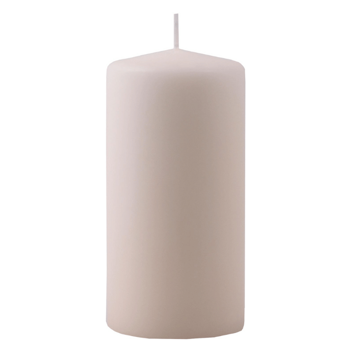 Ivory Candle 1x - 6x12 cm