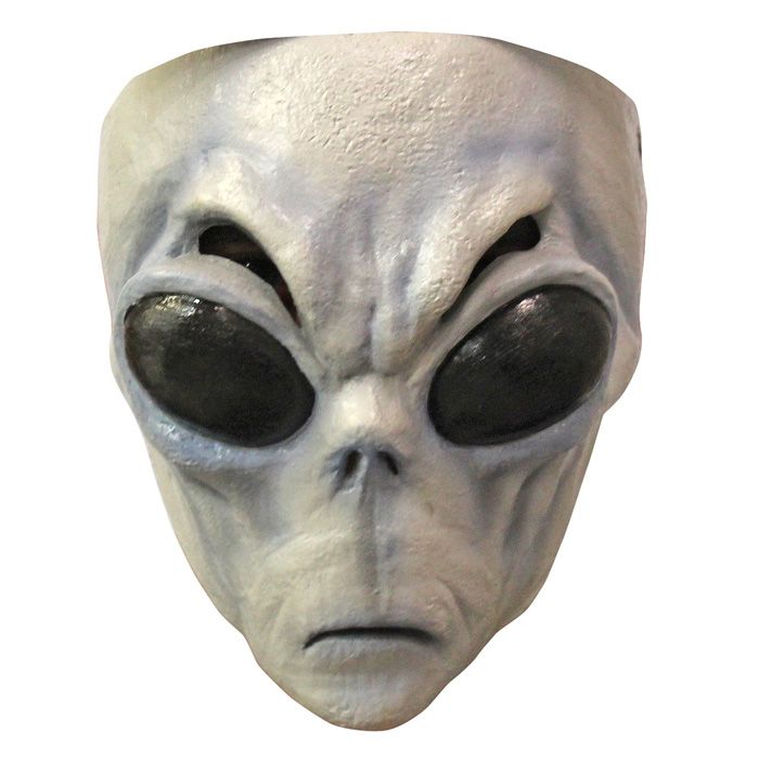 Grey alien mask