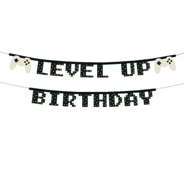 Birthday gamer banner level up 2.5 m