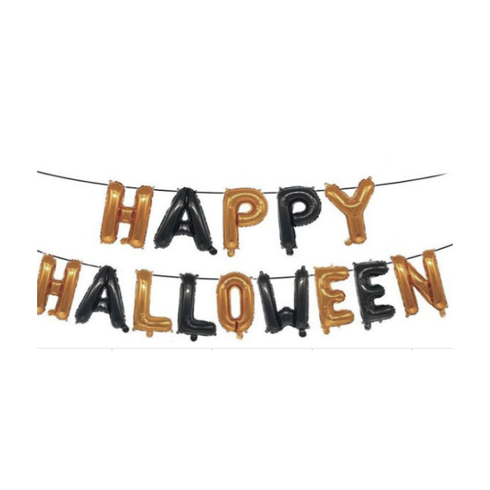 Happy Halloween balloon garland – 65 cm