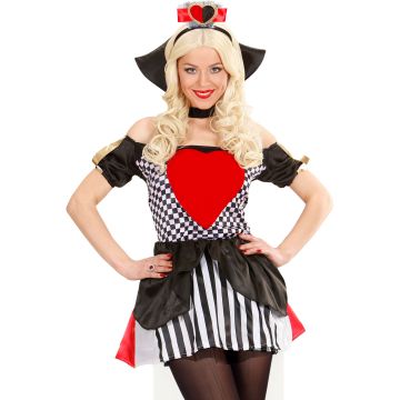 Queen of Hearts Costume for Women