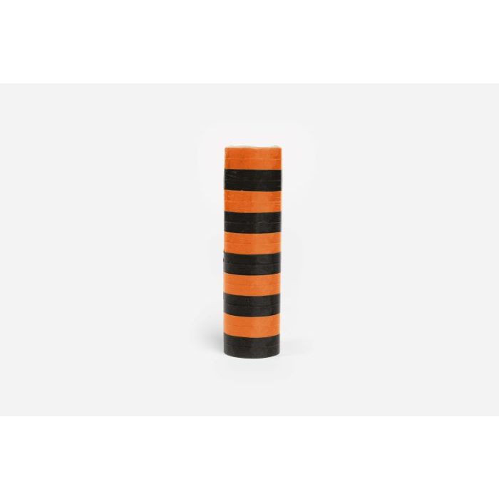 Orange and black Halloween streamers 1x