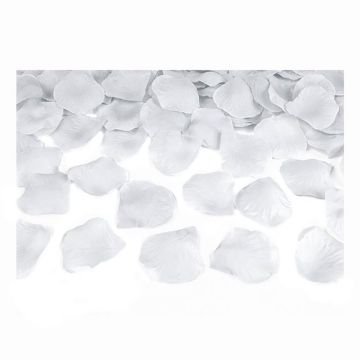 Silver rose petals 144x - 5x5 cm