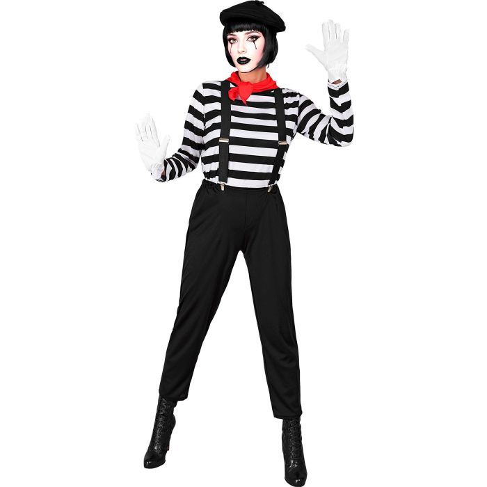 French mime costume for ladies