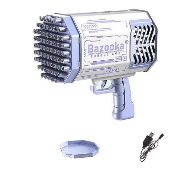 Bubble Bazooka including rechargeable battery