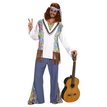 Woodstock hippie costume for men
