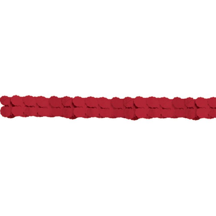 Red Paper Garland - 3.65 metres
