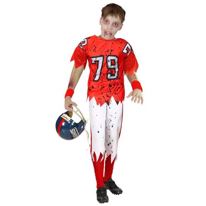 Zombie Football Player Costume for Boys