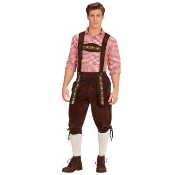 Brown Tyrolean Lederhosen