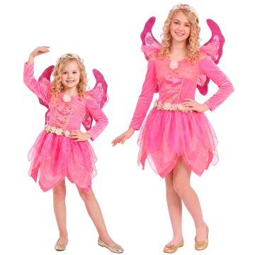 Fairy costume for girls with wings