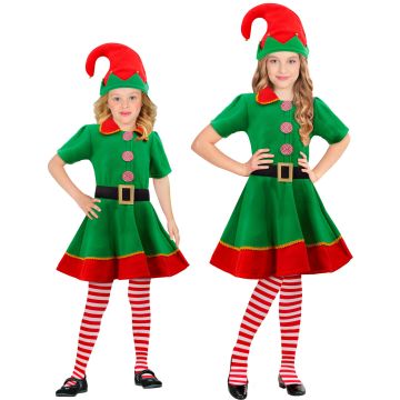 Green Elf Dress for Girls