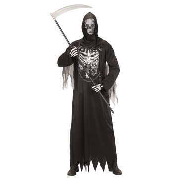 Grim Reaper costume with chain for men