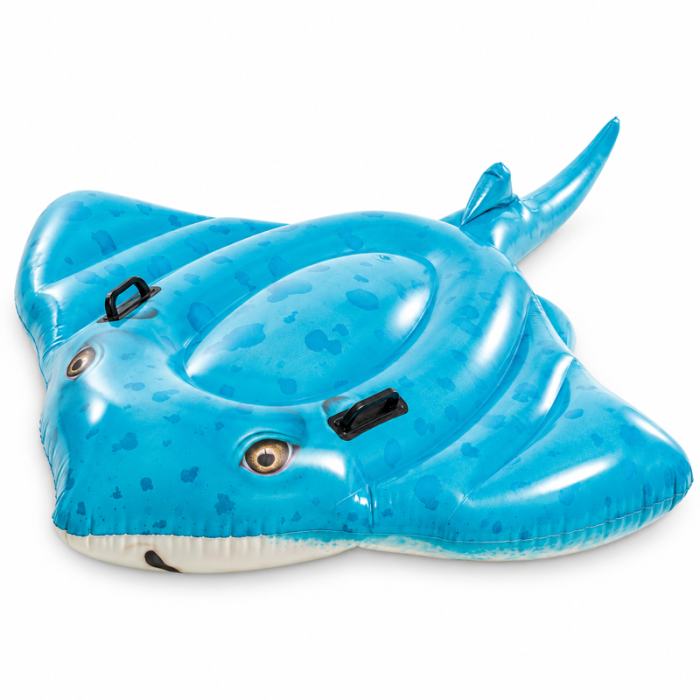 Inflatable ride-on manta ray approximately 185 cm