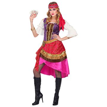 Fortune Teller Costume with Tassels for Ladies