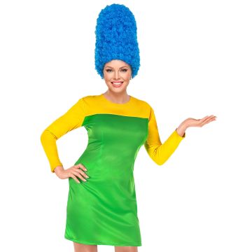 Fun Cartoon Costume with Styled Wig
