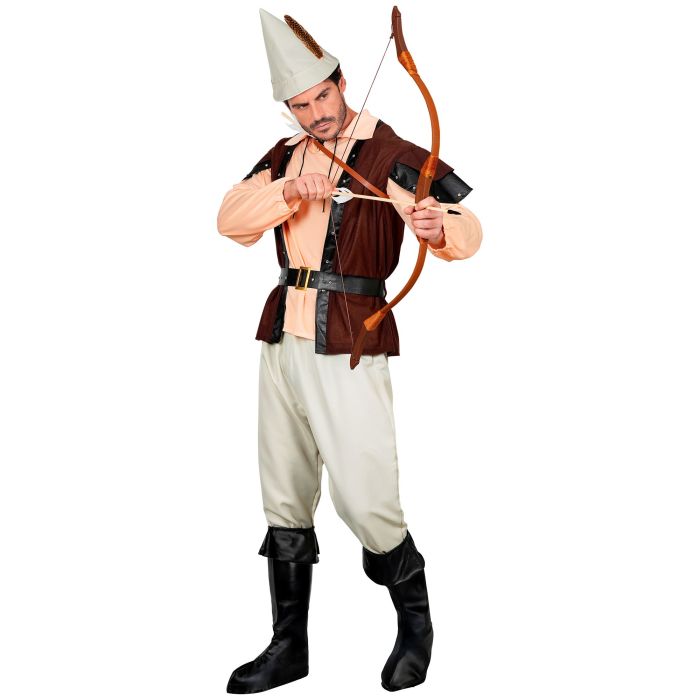 Robin Hood Costume with Waistcoat for Men