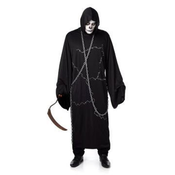 The Grim Reaper costume with chains for men