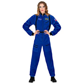 Blue Astronaut Costume for Women
