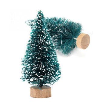 Snowy Christmas tree 6 cm 12x