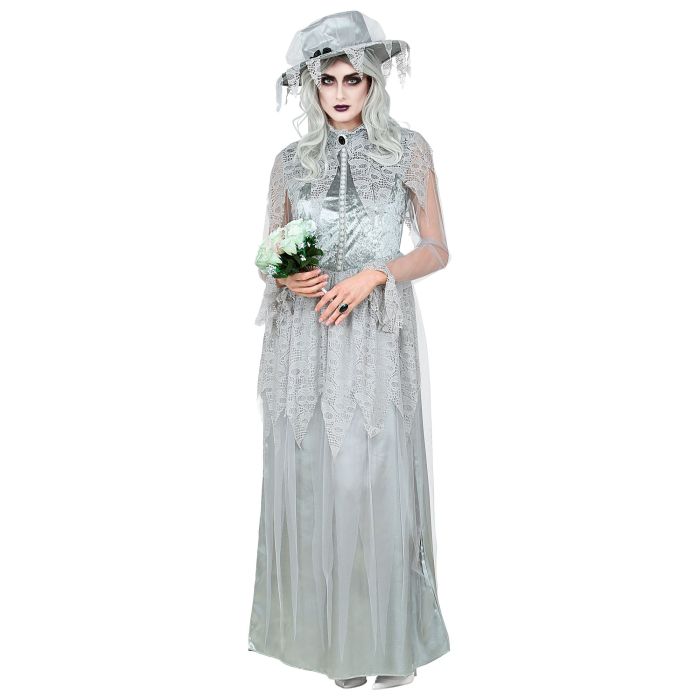 Mysterious Ghost Bride Costume for Ladies