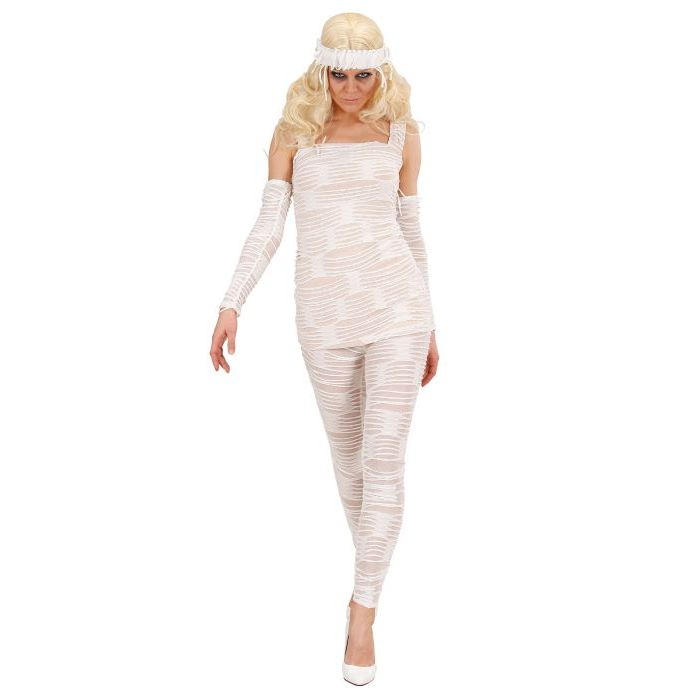 Mummy Woman Costume - 4 Pieces