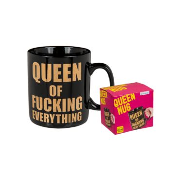 Mug queen of fucking everything 13x10 cm