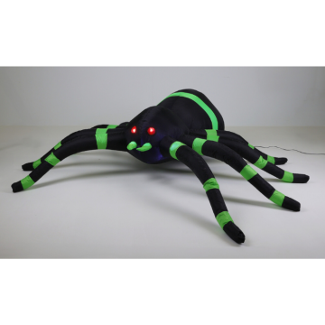 Inflatable spider with LED 240x205x65 cm
