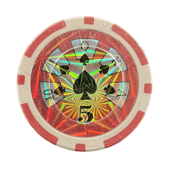 Poker chips Royal Flush 5 50x
