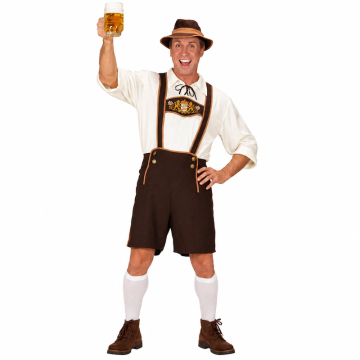 Oktoberfest Costume for Men - 4 Pieces