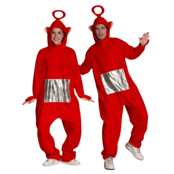 Red teletubbie costume - unisex