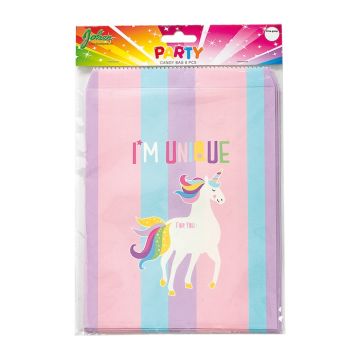 Sweet bags unicorn 8x - 17.5x26 cm 