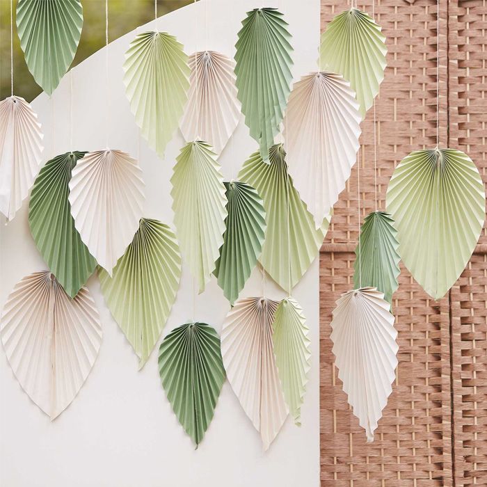 Palm Leaves Backdrop 25x