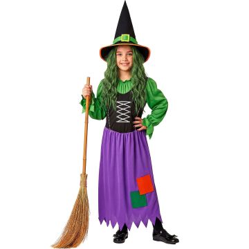 Tattered Witch Costume for Big Girls