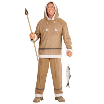 Eskimo costume for men with anorak