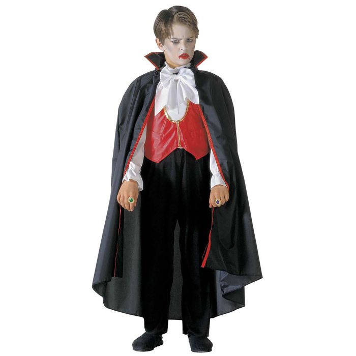 Vampire costume for boys with bow tie