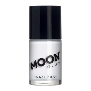 Neon UV Nail Polish White 14 ml Moon Creations