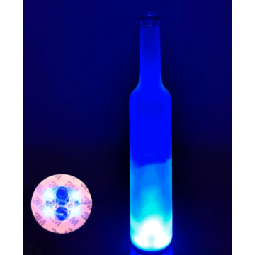 LED bottle light blue