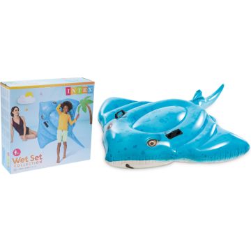 Inflatable ride-on stingray approx. 185 cm